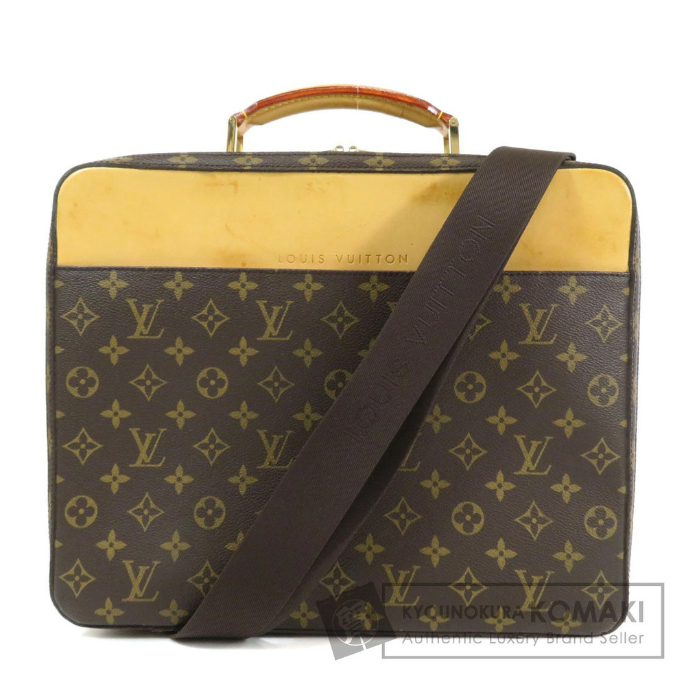Louis Vuitton Porte Ordinateur Savanna Monogram Business Bag Canvas